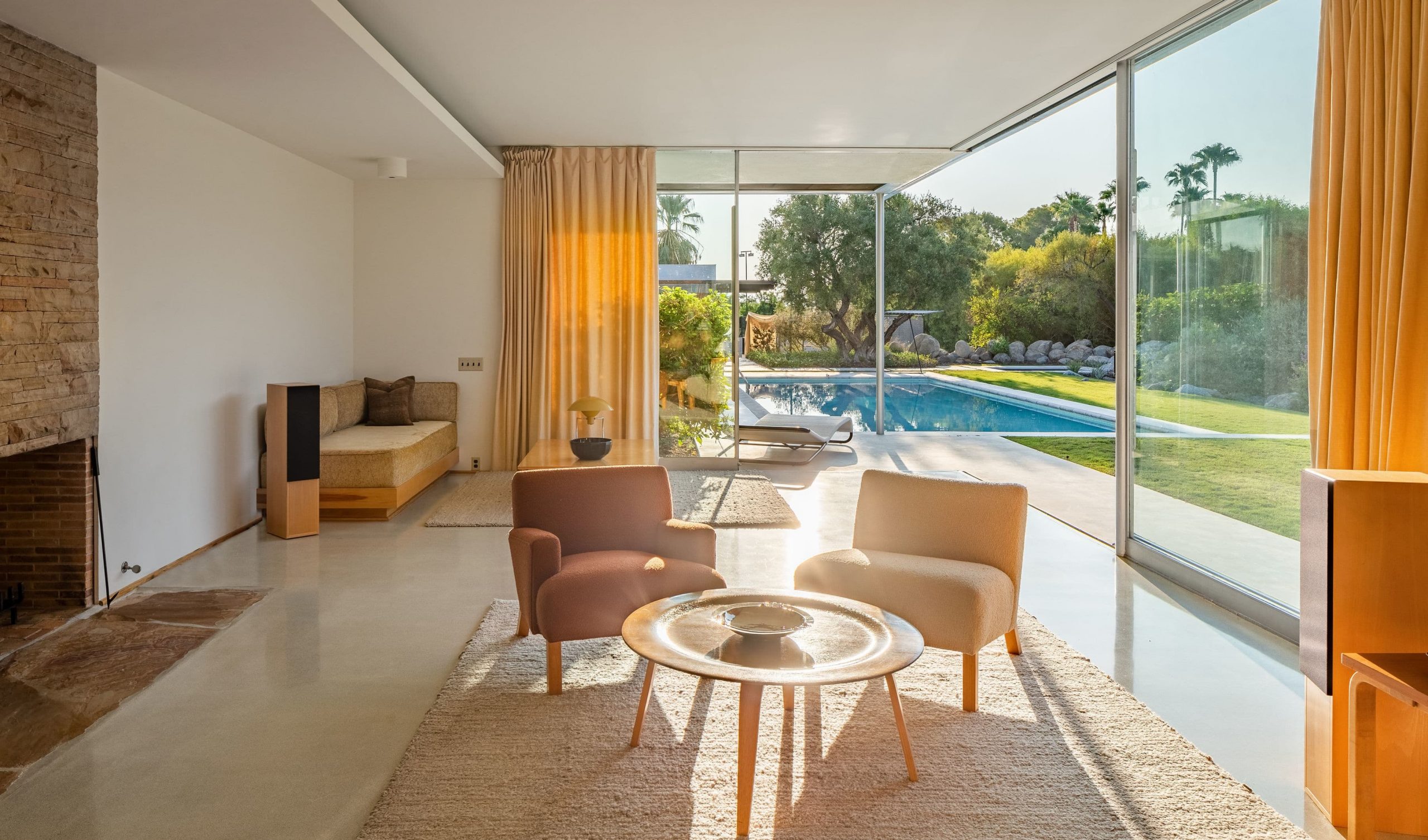 Vista desde el interior de la Casa Kaufmann